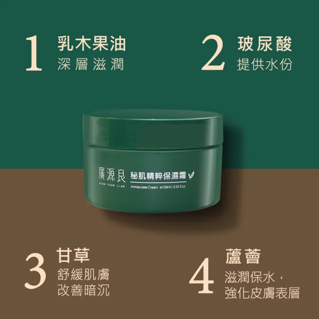 【廣源良】乾肌必備 秘肌亮顏水霜二入組(秘肌柔潤化妝水150ml+秘肌精粹保濕霜100ml)