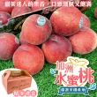 【WANG 蔬果】美國加州水蜜桃8顆x2盒(200g/顆_禮盒組/空運直送)
