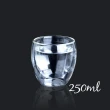 【WEPAY居家首選】雙層玻璃杯 250ml(玻璃杯 咖啡杯 茶杯 耐熱玻璃杯 高硼矽玻璃杯 隔熱防燙杯)