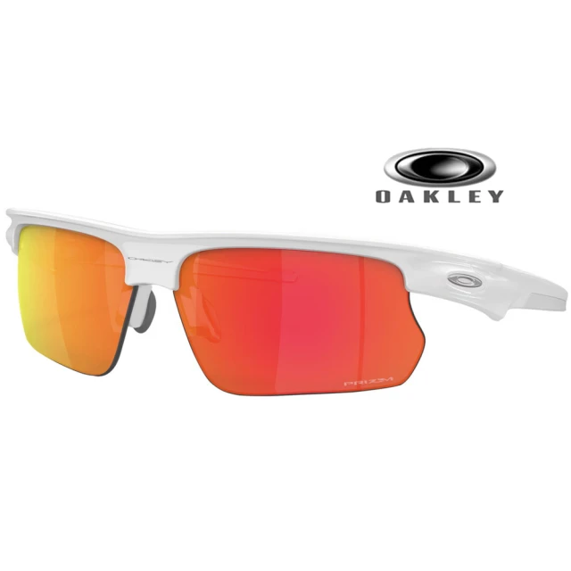 Oakley 奧克利 Bisphaera 奧運設計款 運動太陽眼鏡 OO9400 03 白框Prizm ruby紅寶石鍍膜 公司貨