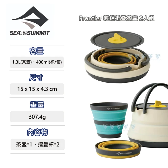 SEA TO SUMMIT Detour 不鏽鋼餐具3件組-