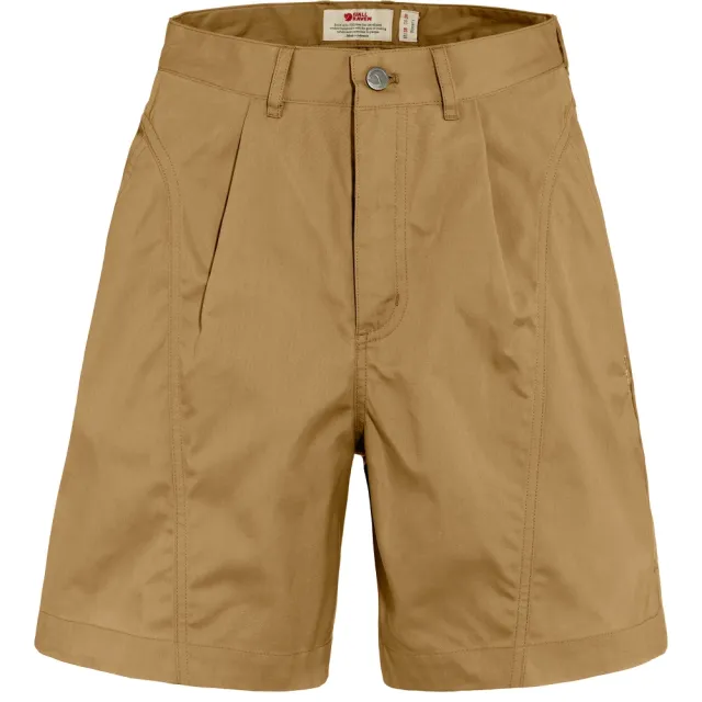 【Fjallraven】Vardag Shorts 短褲 女款 小狐狸 北極狐 瑞典 戶外 夏天 FR87105(G1000 Eco)