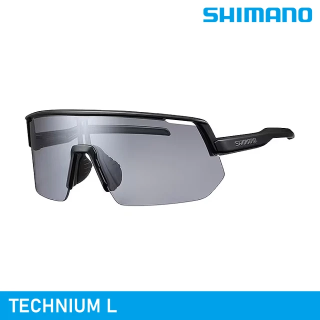 【城市綠洲】SHIMANO TECHNIUM L 感光變色太陽眼鏡 / 霧面黑(墨鏡 自行車眼鏡 單車風鏡)