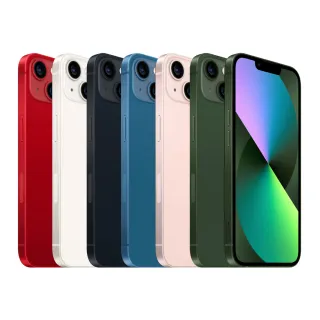 【Apple】A級福利品 iPhone 13 mini 256G 5.4吋(贈送手機保護套+鋼化保護貼+原廠充電器)