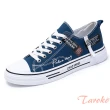 【Taroko】美式風格英文標帆布男性休閒鞋(3色可選)