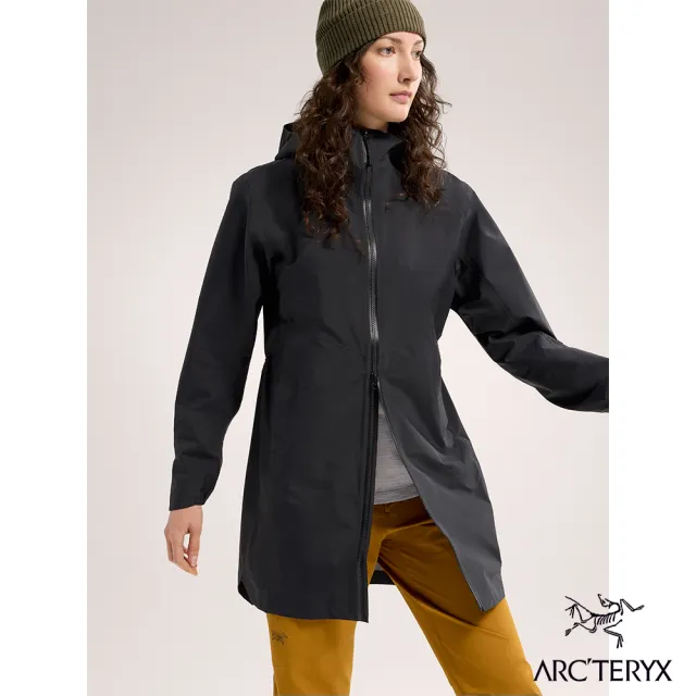 【Arcteryx 始祖鳥官方直營】女 Salal 防水外套(黑)