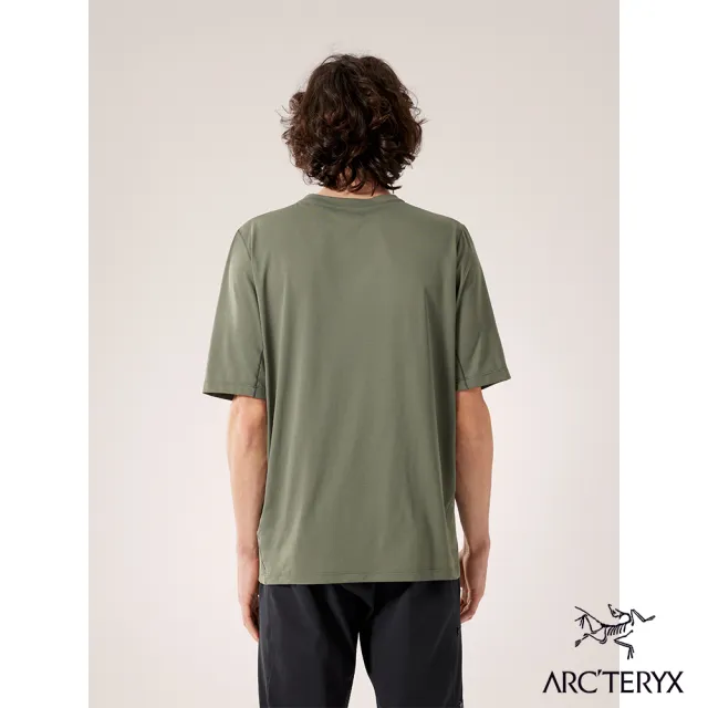 【Arcteryx 始祖鳥官方直營】男 Cormac 快乾短袖圓領衫(糧草雜綠 II)