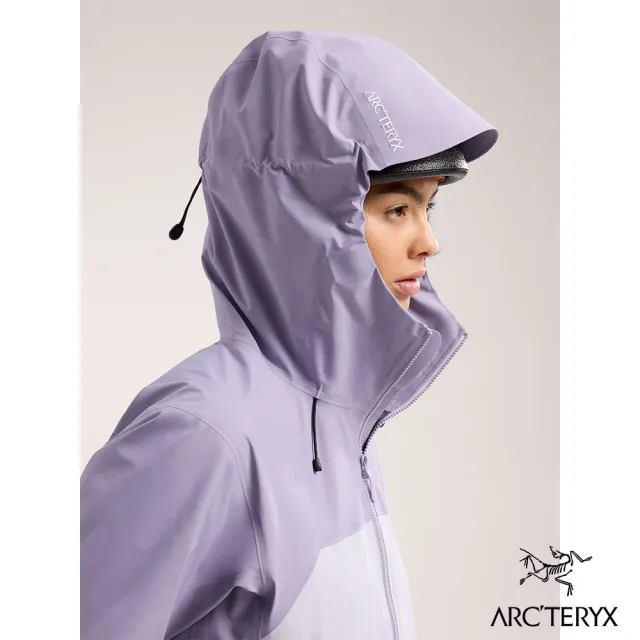 【Arcteryx 始祖鳥官方直營】女 Beta 輕量防水外套(藍香紫/淺藍香紫)