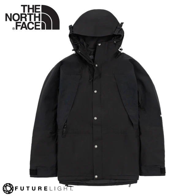 The North Face 男 ICON 防水防風外套 美版《黑》4R52/衝鋒衣/防水外套/風雨衣(悠遊山水)