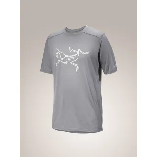 【Arcteryx 始祖鳥】男 Ionia Logo 短袖羊毛T恤(太空灰)