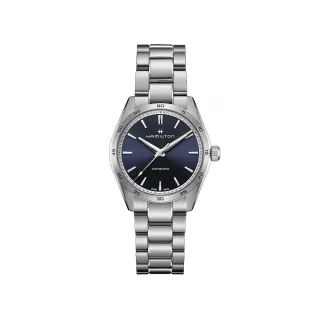 【HAMILTON 漢米爾頓】爵士大師系列 PERFORMER 腕錶 38mm(自動上鍊 中性 鋼帶 H36215140)