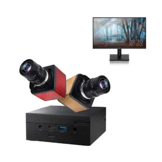 【iVLBB-2+24型螢幕】3D虛擬攝影棚直播機/導播機+24型螢幕(即時5色階去背/專業運鏡模式/支援虛擬人物主播)
