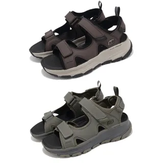 【SKECHERS】戶外鞋 D Lux Trekker Sandal-Dunkard 男鞋 緩震 輪胎大底 涼鞋 單一價(237580-OLV)