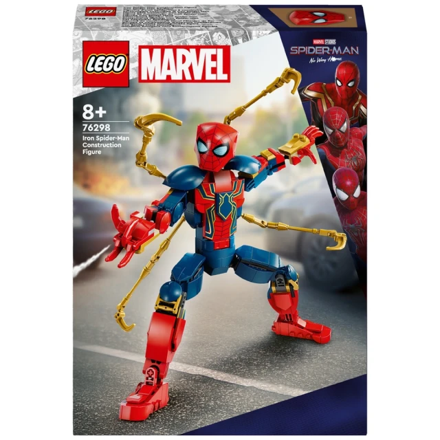 LEGO 樂高 76298 Marvel超級英雄系列 鋼鐵蜘蛛人機甲(積木 模型 人偶 漫威)