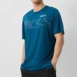 【PUMA】Run Fav 男款 藍色 歐規 慢跑系列 快速排汗 圖樣 T恤 運動 休閒 短袖 52500321