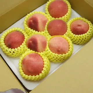 【WANG 蔬果】美國加州水蜜桃8顆x1盒(200g/顆_禮盒組/空運直送)