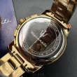 【MASERATI 瑪莎拉蒂】瑪莎拉蒂男錶型號R8873621013(黑色錶面金色錶殼金色精鋼錶帶款)
