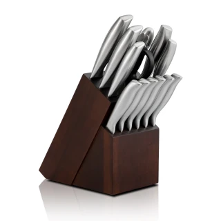 刀具套裝 廚房刀具 不銹鋼菜刀 全鋼套刀 刀具組合(14件套)