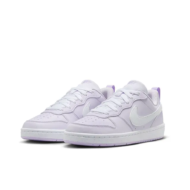 【NIKE 耐吉】COURT BOROUGH LOW RECRAFT GS 女鞋 大童 休閒鞋 運動鞋 紫(DV5456500)