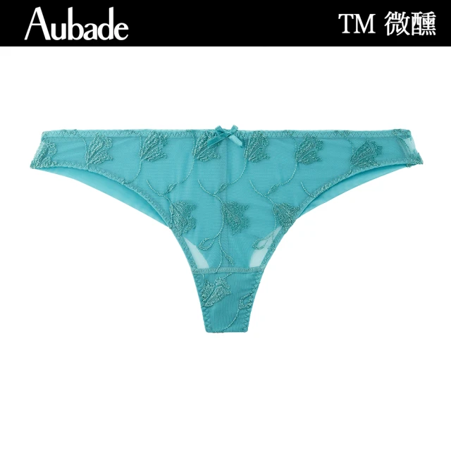 【Aubade】微醺刺繡蕾絲丁褲 性感小褲 法國進口 女內褲(TM-多色)
