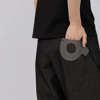 【a la sha】a字造型口袋仿牛仔長褲