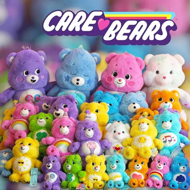 【Care Bears】立體吊飾 鑰匙圈(包包配件 禮物 BlackPink)