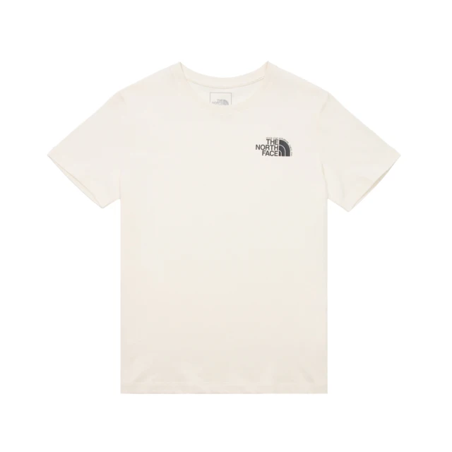 The North Face TNF 短袖上衣 W MFO LOGO TWIST S/S TEE - AP 女 米白(NF0A8AVDQLI)