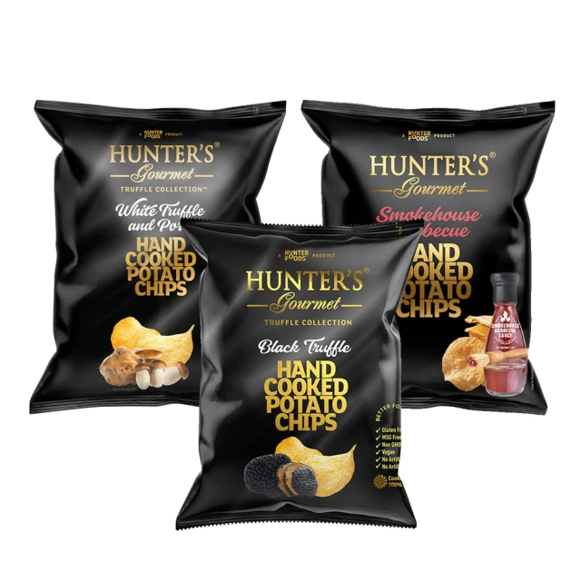 【Hunters Gourmet】亨特手工洋芋片125g(口味任選)