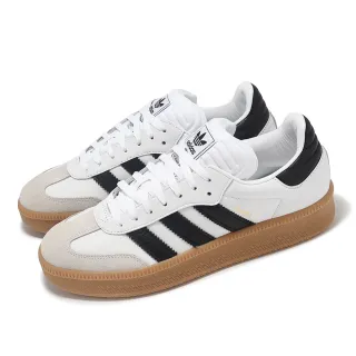 【adidas 愛迪達】德訓鞋 Samba XLG 男鞋 女鞋 膠底 厚底 復古 白 黑 休閒鞋 愛迪達(IE1377)