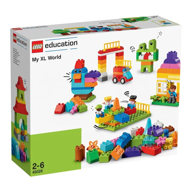 【LEGO 樂高】LEGO Education樂高教育系列☆45028 My XL World(超大世界)