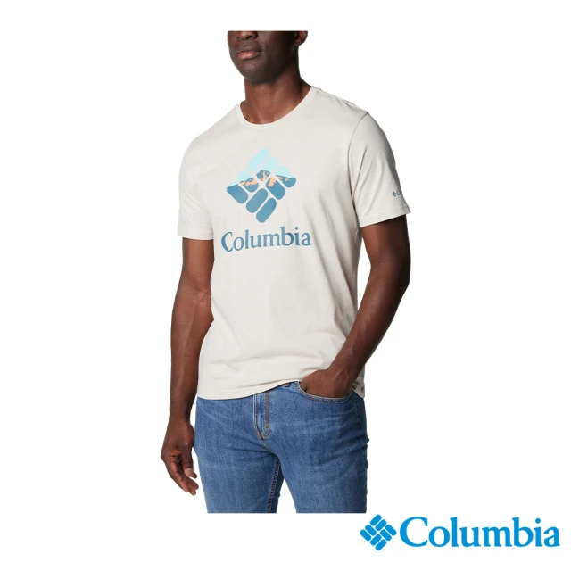 Columbia 哥倫比亞 男款-CSC™LOGO短袖上衣-