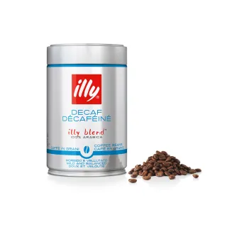 【illy】中烘焙低咖啡因咖啡豆(250g/罐;總代理公司貨)