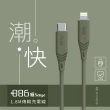 【+886】[極Sense] USB-C to Lightning  Cable 快充充電線1.8M(3色可選)