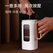 【ANTIAN】家用大容量咖啡手沖過濾壺 手壓玻璃法式壺 濾泡式沖茶器 冷萃壺