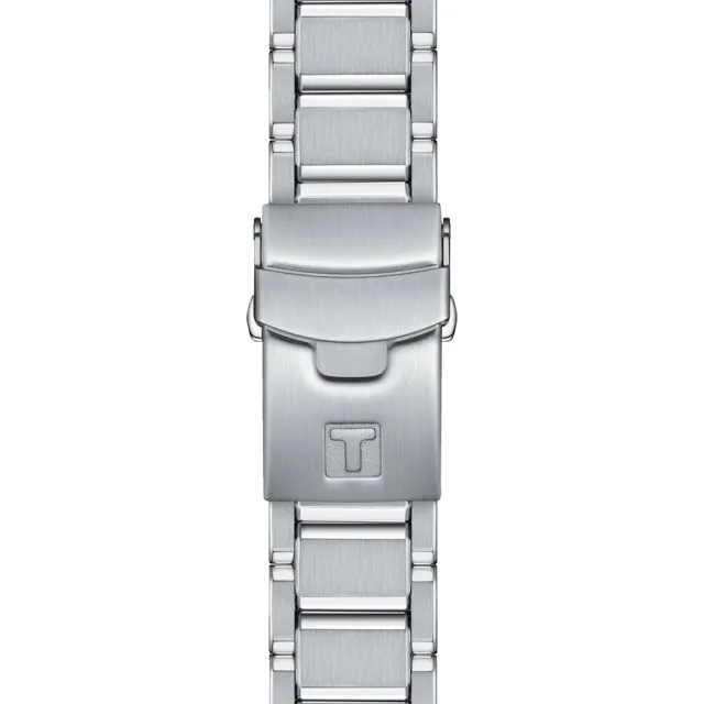 【TISSOT 天梭】官方授權 T-RACE 三眼計時 運動腕錶 男錶 賽車 手錶(T1414171105101/45mm)