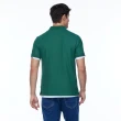 【NAUTICA】男裝 經典素色吸濕排汗短袖POLO衫(綠色)