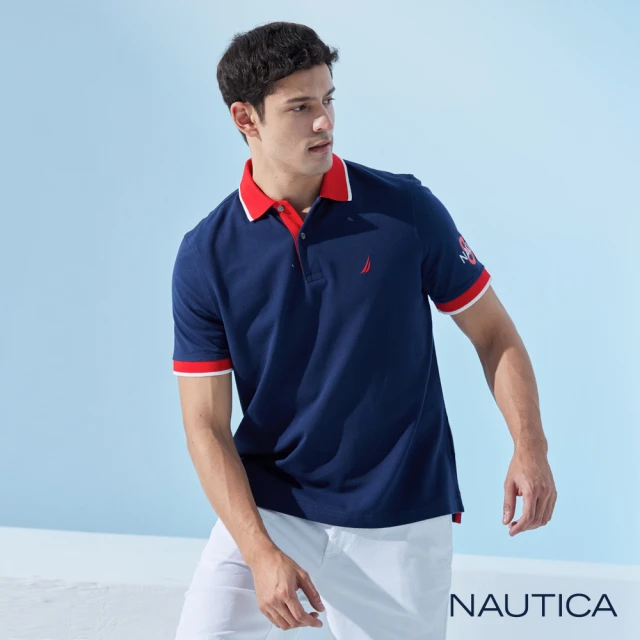 NAUTICA 男裝 Miami Vice聯名款LOGO短袖