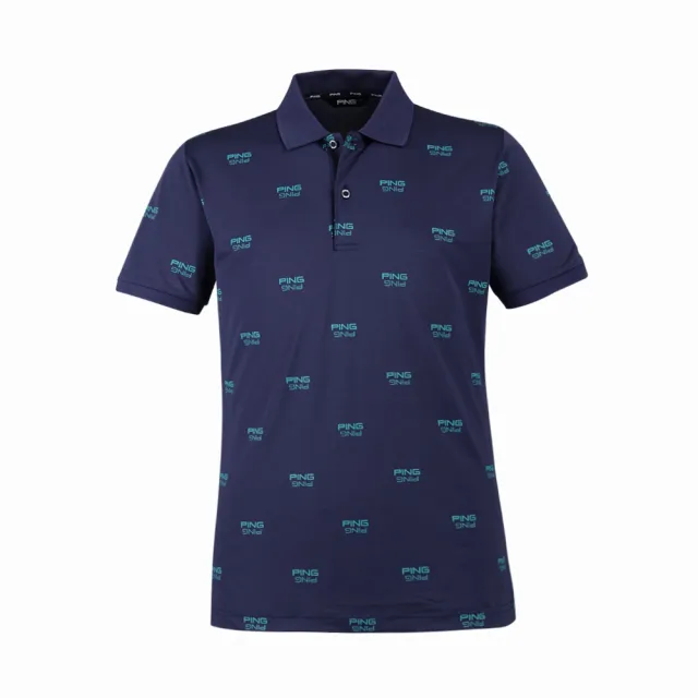 【PING】男款網眼吸濕排汗抗UV高爾夫短袖POLO衫-共3色(GOLF/高爾夫球衫/PA24193)