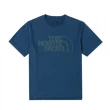 【The North Face】TNF 短袖上衣 休閒 M SUN CHASE LOGO SS TEE - AP 男 藍(NF0A87VZHDC)