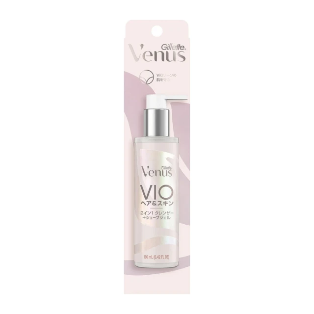 【VENUS】VIO 毛髮皮膚專用潤滑凝膠190mlx1罐(私密處 比基尼線 打造光滑肌 除毛 剃刀)
