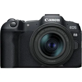 【Canon】EOS R8 KIT 附 RF 24-50mm F4.5-6.3 IS STM(公司貨 全片幅無反微單眼相機 翻轉螢幕)