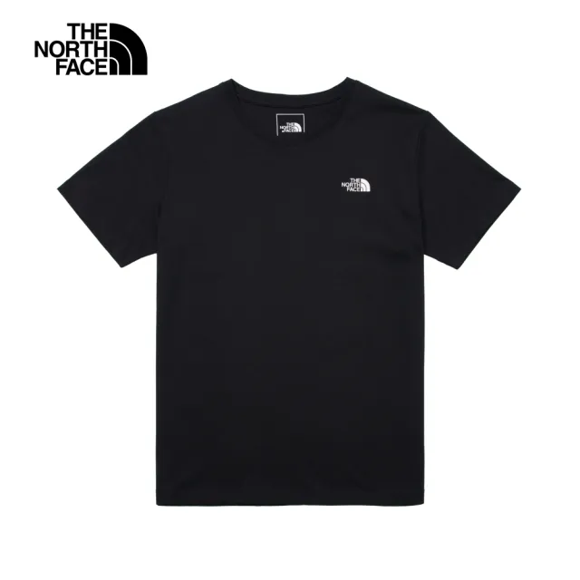 【The North Face】TNF 短袖上衣 W MFO S/S EARTH DAY GRAPHIC TEE - AP 女 黑(NF0A8AVEJK3)