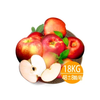 【優鮮配】美國華盛頓宇宙脆蘋果18KGx1箱(48±8顆/箱/原裝箱)