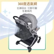 【Youbi】全罩高景觀輕量秒收嬰兒推車(可登機 贈七配件 單手秒開收)