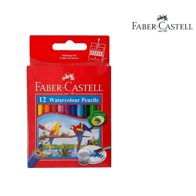 Faber-Castell 德國輝柏 短桿水性鉛筆12色 114461(色鉛筆)