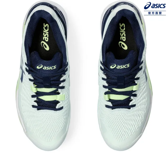 【asics 亞瑟士】GEL-RESOLUTION 9 女款 法網配色 網球鞋(1042A208-301)