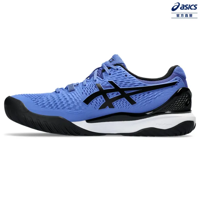 【asics 亞瑟士】GEL-RESOLUTION 9 男款 法網配色 網球鞋(1041A330-401)