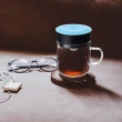 【PO:Selected】手沖咖啡玻璃杯禮盒組(不鏽鋼磨芯磨豆機/咖啡杯240ml/多色可選)