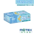 【MOTEX摩戴舒】平面醫用口罩 小臉款 3盒組(天空藍)