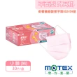 【MOTEX摩戴舒】平面醫用口罩 小臉款 3盒組(櫻花粉)